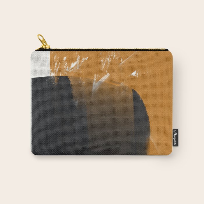 Black And Ochre Carry All Pouch Gallery Image 1