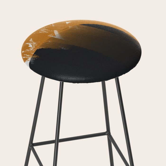 Black And Ochre Stool Gallery Image 2