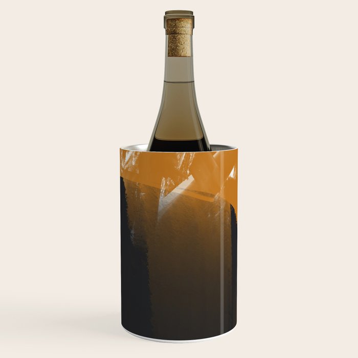 Black And Ochre Wine Chiller Gallery Image 1