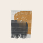 Black And Ochre Wall Hanging Gallery Image 1
