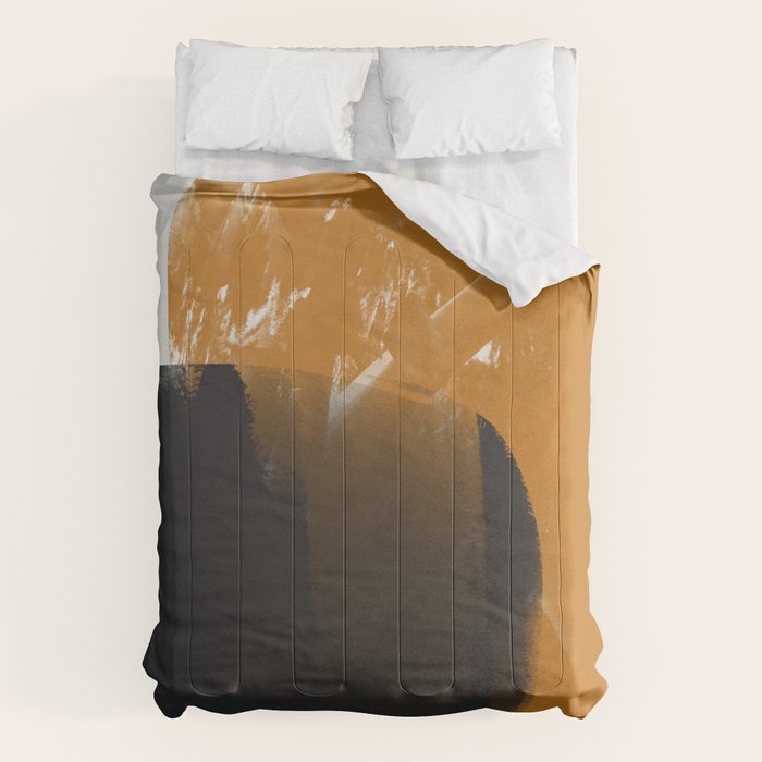 Black And Ochre Comforter Gallery Image 6