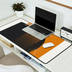 Black And Ochre Desk Mat Gallery Image 2