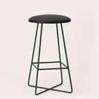 Black And Ochre Stool Gallery Image 1