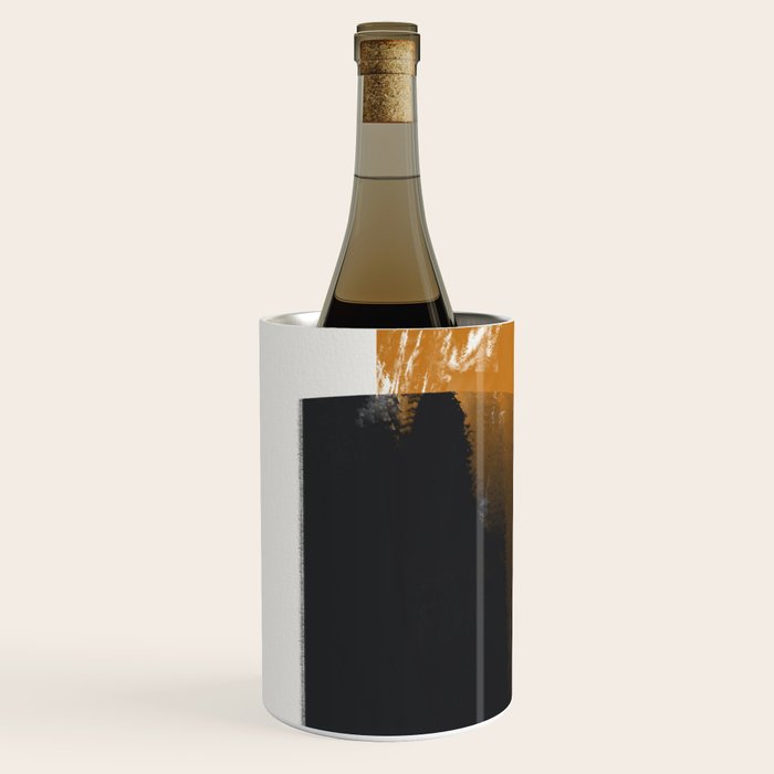 Black And Ochre Wine Chiller Gallery Image 2