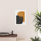 Black And Ochre Poster Gallery Image 2