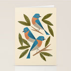 Bluebirds Stationery Card Gallery Image 2