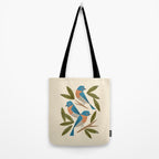 Bluebirds Tote Bag Gallery Image 2