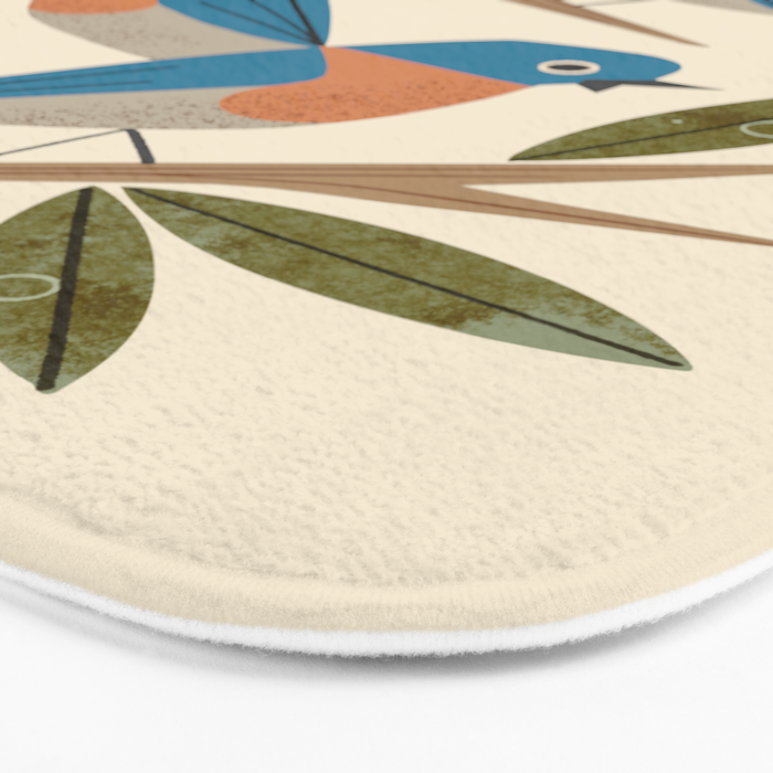 Bluebirds Bath Mat Gallery Image 3