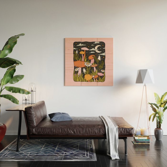 Ghosts in the Forest Wood Wall Art Gallery Image 2
