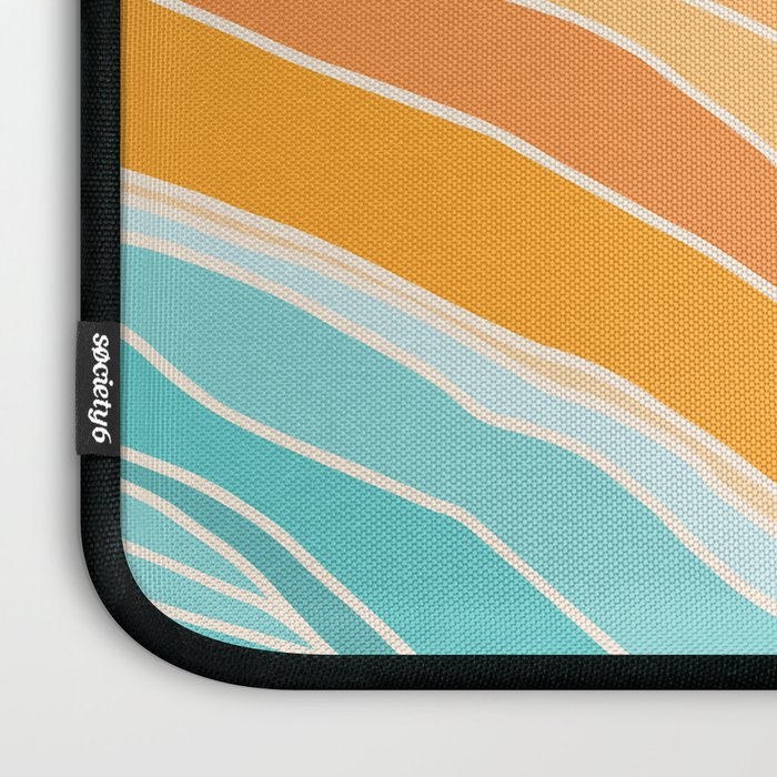 Adventure On The Horizon Abstract Landscape Laptop Sleeve Gallery Image 3