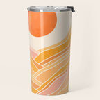 Adventure On The Horizon Abstract Landscape Travel Mug Gallery Image 2
