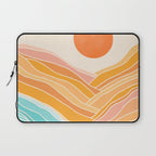 Adventure On The Horizon Abstract Landscape Laptop Sleeve Gallery Image 1