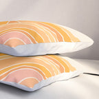 Adventure On The Horizon Abstract Landscape Pillow Sham Gallery Image 3