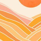 Adventure On The Horizon Abstract Landscape Coffee Mug Gallery Image 2