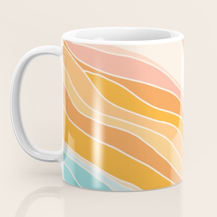 Adventure On The Horizon Abstract Landscape Coffee Mug Gallery Image 3