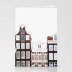 Crooked Amsterdam Houses | Architecture Art Print | Travel Photography Stationery Card Gallery Image 2