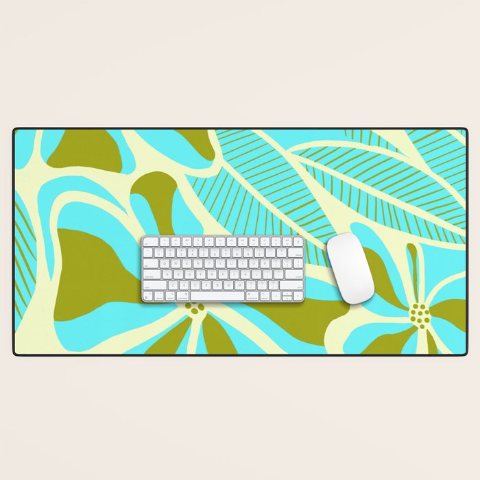 Aloha Blues Desk Mat Gallery Image 1