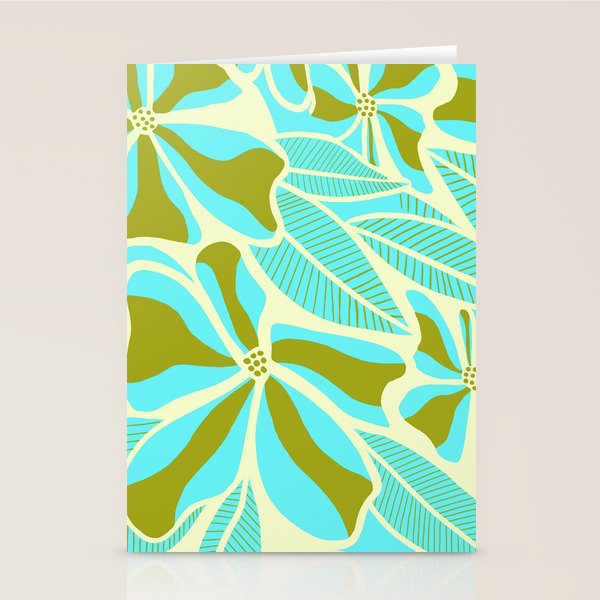Aloha Blues Stationery Card Gallery Image 1