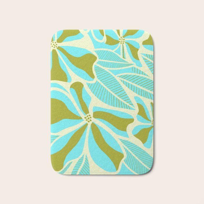 Aloha Blues Bath Mat Gallery Image 1
