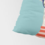 Portrait of a greyhound dog II Pillow Sham Gallery Image 4