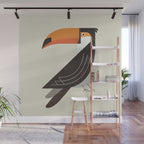 Whimsy Toucan Wall Mural Gallery Image 1
