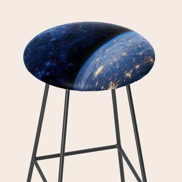 Earth and Galaxy Stool Gallery Image 2