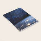 Earth and Galaxy Notebook Gallery Image 3