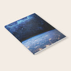 Earth and Galaxy Notebook Gallery Image 2