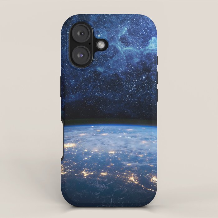 Earth and Galaxy iPhone Case Gallery Image 1