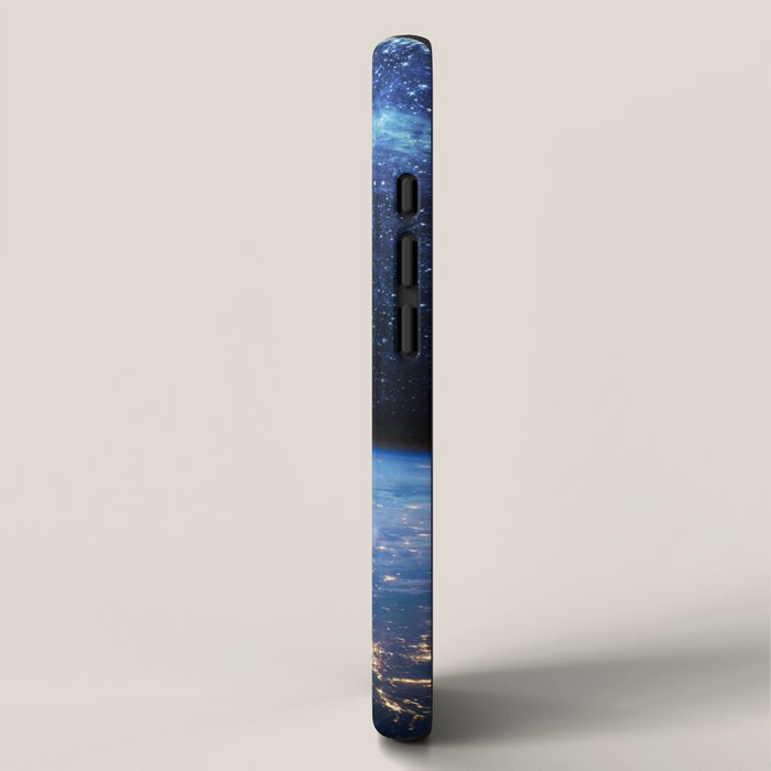Earth and Galaxy iPhone Case Gallery Image 2