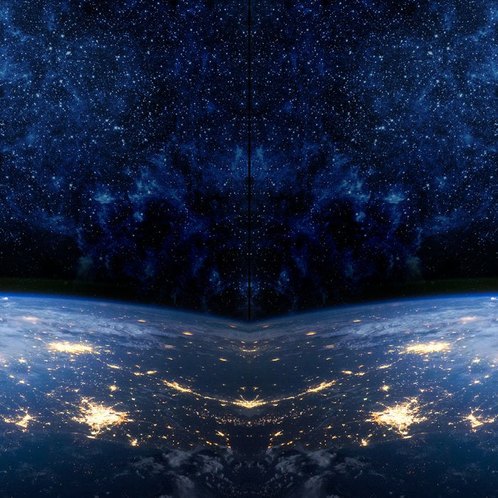 Earth and Galaxy Coffee Mug Gallery Image 2