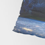 Earth and Galaxy Pillow Sham Gallery Image 4