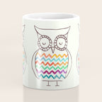 Chevron Owl Coffee Mug Gallery Image 4