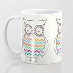 Chevron Owl Coffee Mug Gallery Image 3