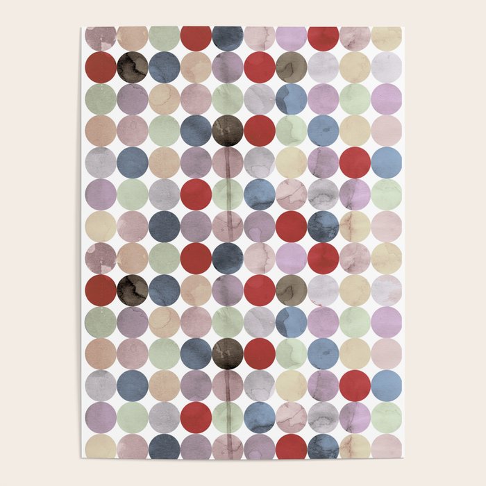 Winter Polka Dots Poster Gallery Image 1