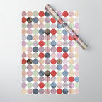 Winter Polka Dots Wrapping Paper Gallery Image 1