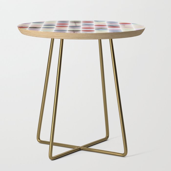 Winter Polka Dots Side Table Gallery Image 1