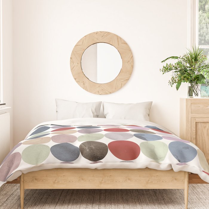 Winter Polka Dots Duvet Cover Gallery Image 3