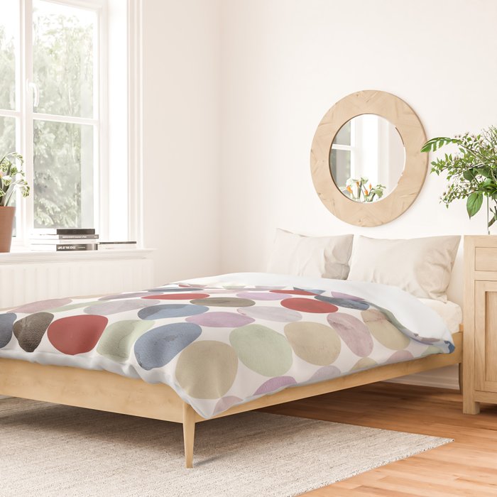 Winter Polka Dots Duvet Cover Gallery Image 2