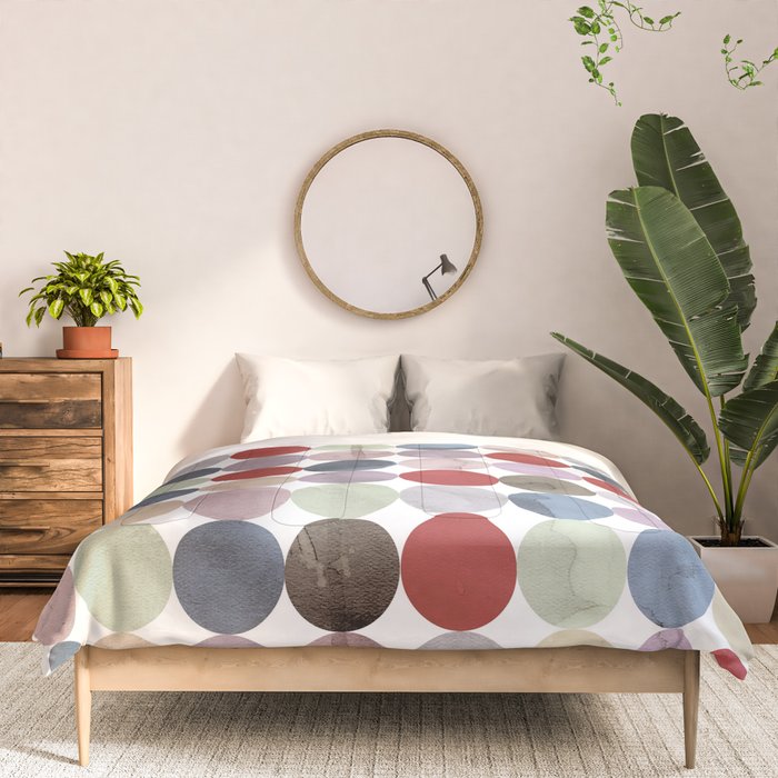 Winter Polka Dots Comforter Gallery Image 3