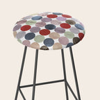 Winter Polka Dots Stool Gallery Image 2
