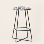 Winter Polka Dots Stool Gallery Image 1