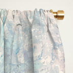 Chinoiserie Pastel Peacock Garden Fresco Window Curtain Gallery Image 2