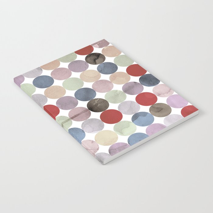 Winter Polka Dots Notebook Gallery Image 2