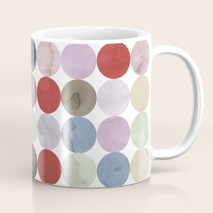 Winter Polka Dots Coffee Mug Gallery Image 1