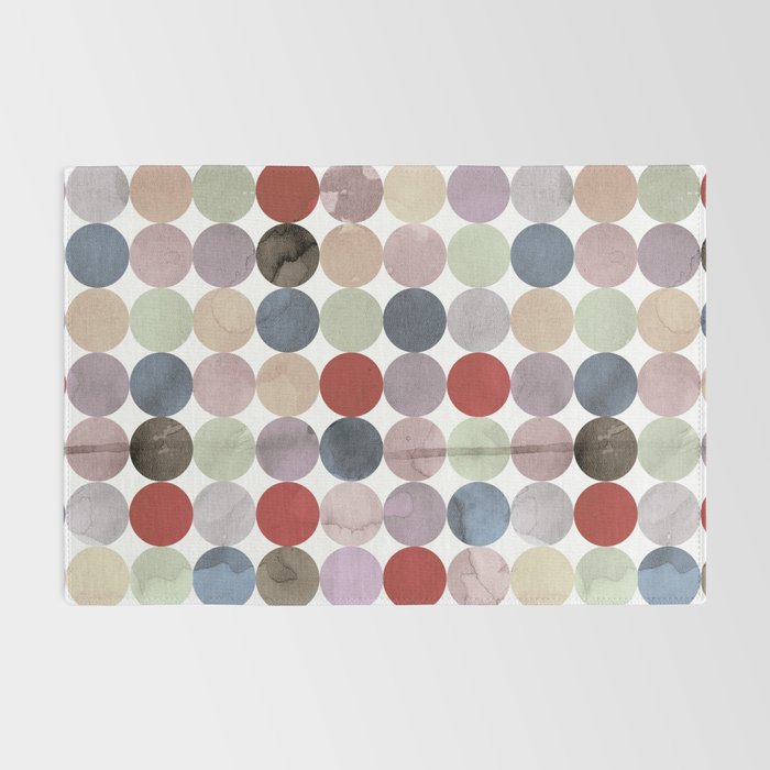 Winter Polka Dots Rug Gallery Image 2