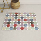 Winter Polka Dots Rug Gallery Image 1