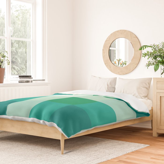 retro color illusion  Duvet Cover Gallery Image 2