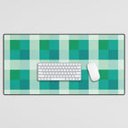 retro color illusion  Desk Mat Gallery Image 1