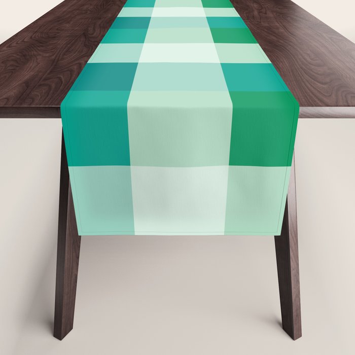 retro color illusion  Table Runner Gallery Image 1